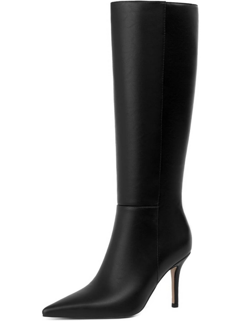Stylish Knee High Stiletto Heel Boots | Pointed Toe Tall Long Women's Footwear